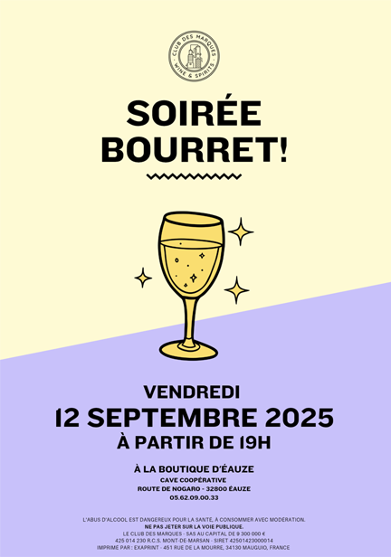 Le bourret est de retour !