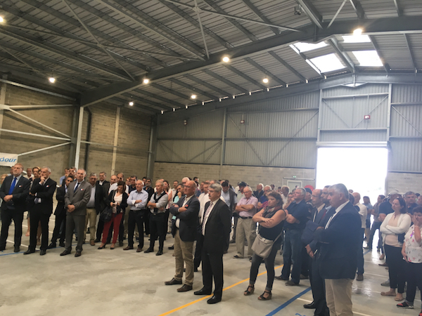 Agrandissement de l'usine semences de Riscle